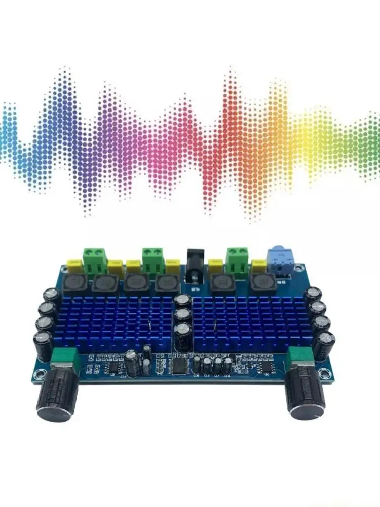 F62C Power Amplifier Board for Enhanced Performances Compact Size XHA312 Digital Power Amplifier Board XHA312 AUX input