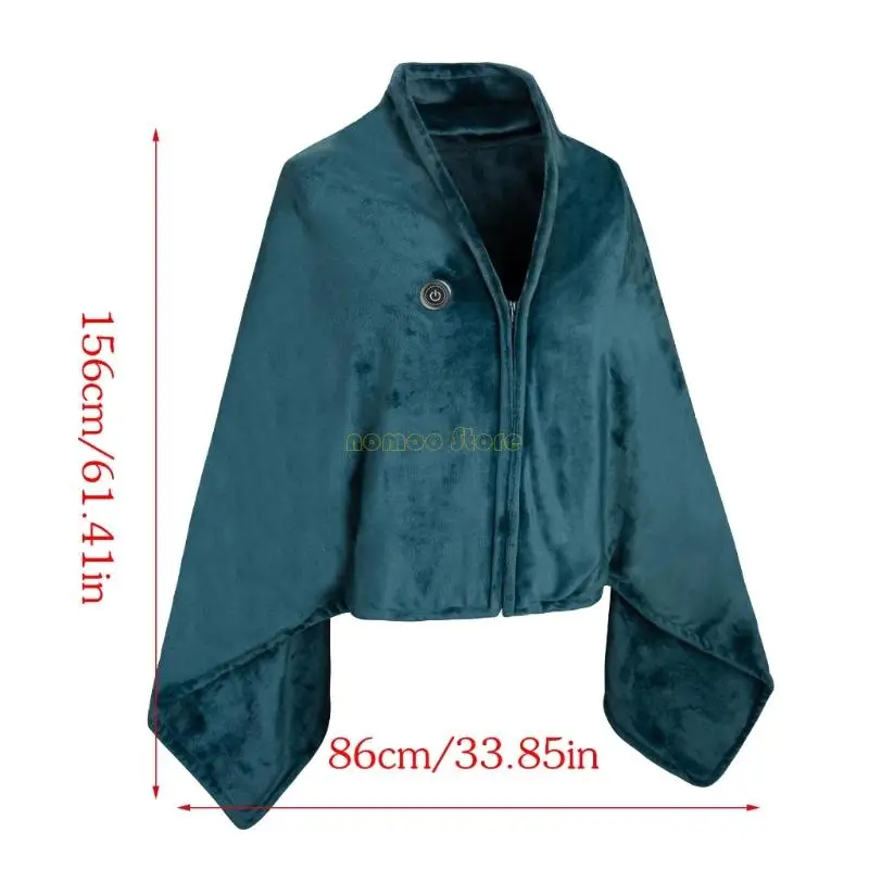 31BF استخدام مزدوج لوحة التدفئة الكهربائية يمكن ارتداؤها خطة 3 تكوين الحرارة USB بالطاقة الحقائب الكبيرة البوليستر النسيج