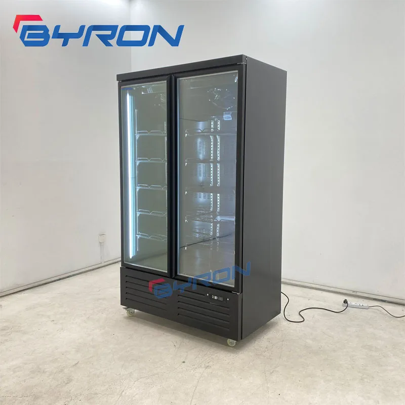 

Коммерческий холодильник для напитков, витринный холодильник для супермаркетов, холодильник для напитков со стеклянной дверью