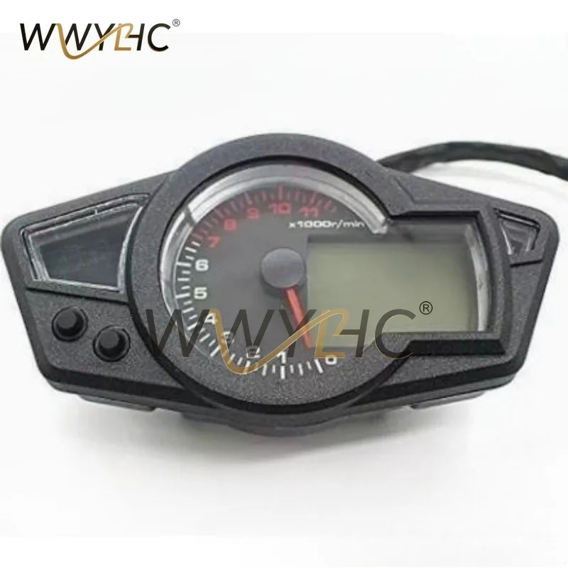 Universal Motorcycle LCD Dashboard 17 19 21 Inch Digital Display Instrument Panel Parts