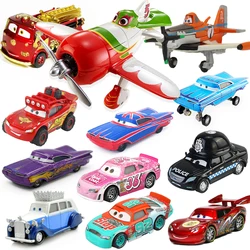 Disney Pixar Cars 2 3 Mcqueen Frank Metal Diecast  Alloy Car Toy Disney Plane Dusty Skipper Jackson Storm Model Kids Toys Gifts