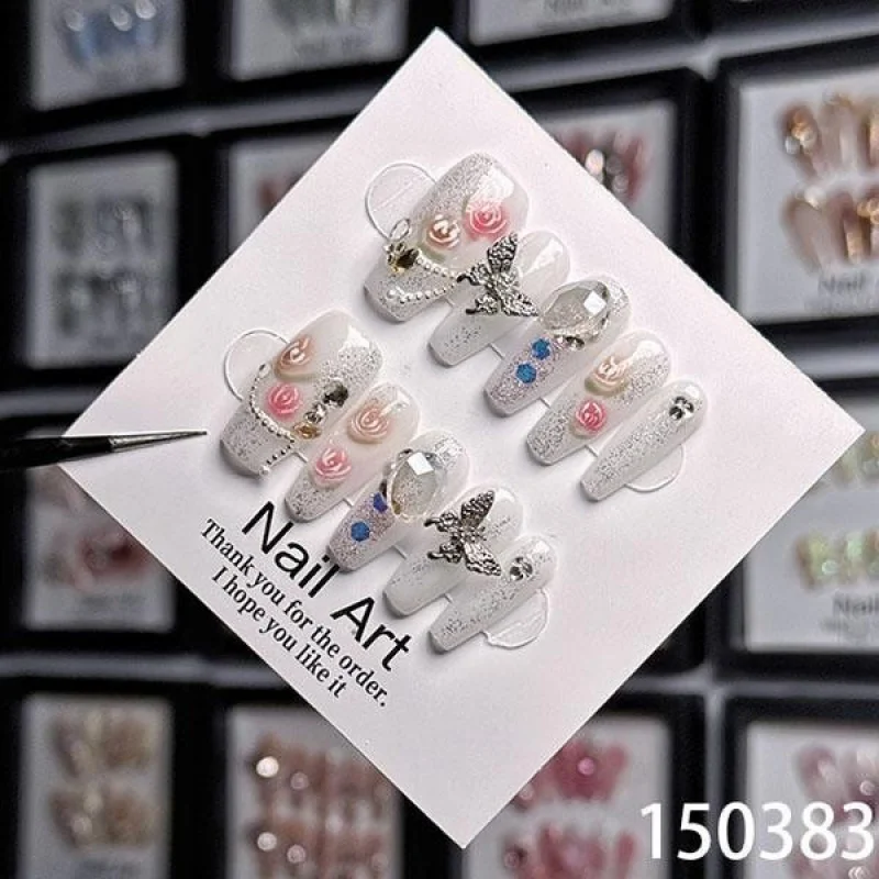 

jc150405 Nailover New high-quality handmade false fake press-on nails