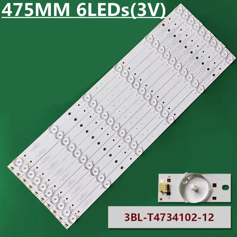 LED Backlight Strip For 3BL-T4734102-11 3BL-T4734102-12 E465853 50K9 LE50B7000 LE50B3500W LS49H3500W LE49H07S-UD