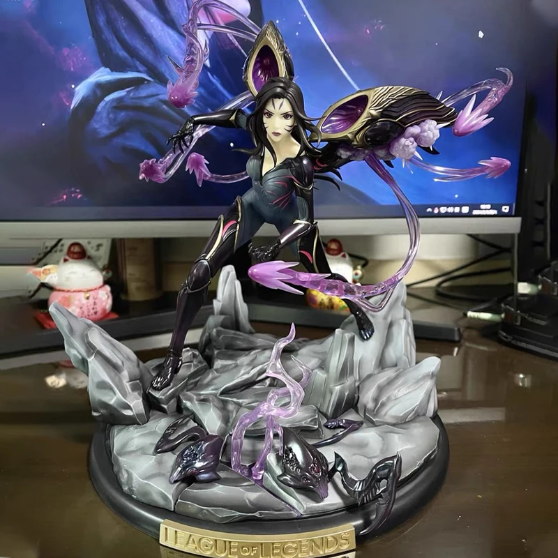 Apex X League Of Legends Anime Figure Kaisa Action Figure LOL 30cm Statue Decoration S13 Faker Collectible Toys Birthday Gift