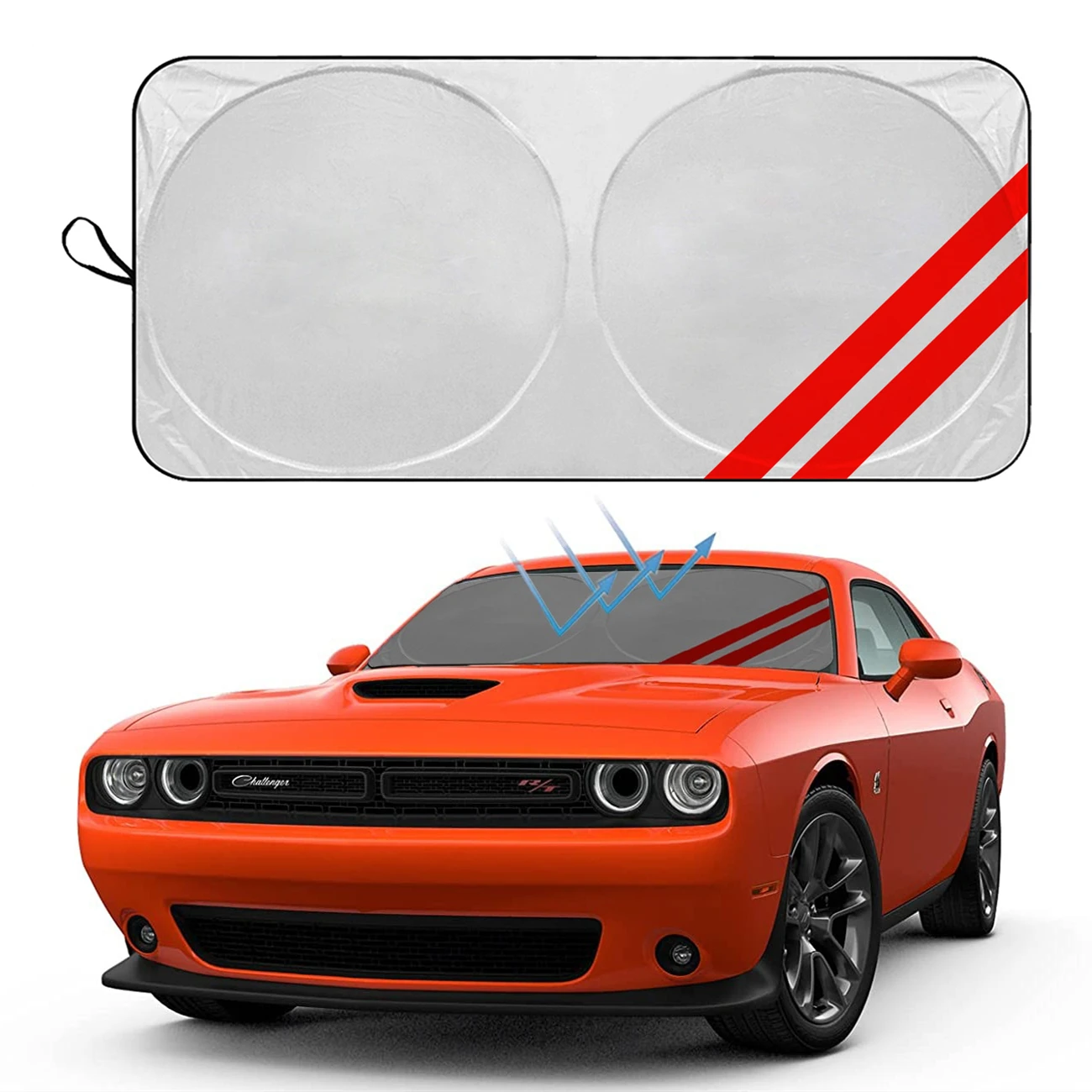 Car Front Windshield Sunshade Cover Car Accessories for Dodge Charger Challenger RAM Journey Caliber Avenger Caravan Durango