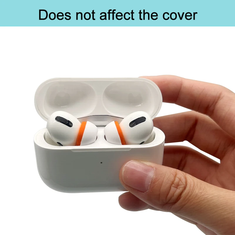 3Pairs Vervanging Oordopjes Pad Voor Apple Airpods Pro Oortelefoon Memory Foam Oordopjes Siliconen Dual Kleur Oor Kussen Ear Plug caps