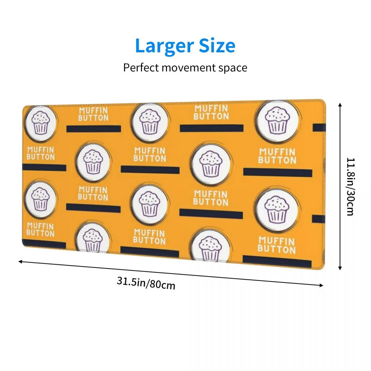 Muffin Button Gi - DBA Rubber Keyboard Pads