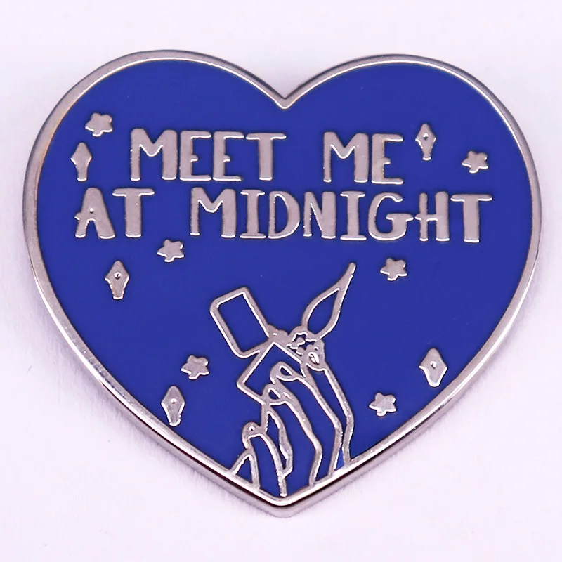 A3403 Meet me at midnight Lapel Pins for Backpack Music Album Enamel Pin Men Women's Brooches Manga Badges Fashion Decorations