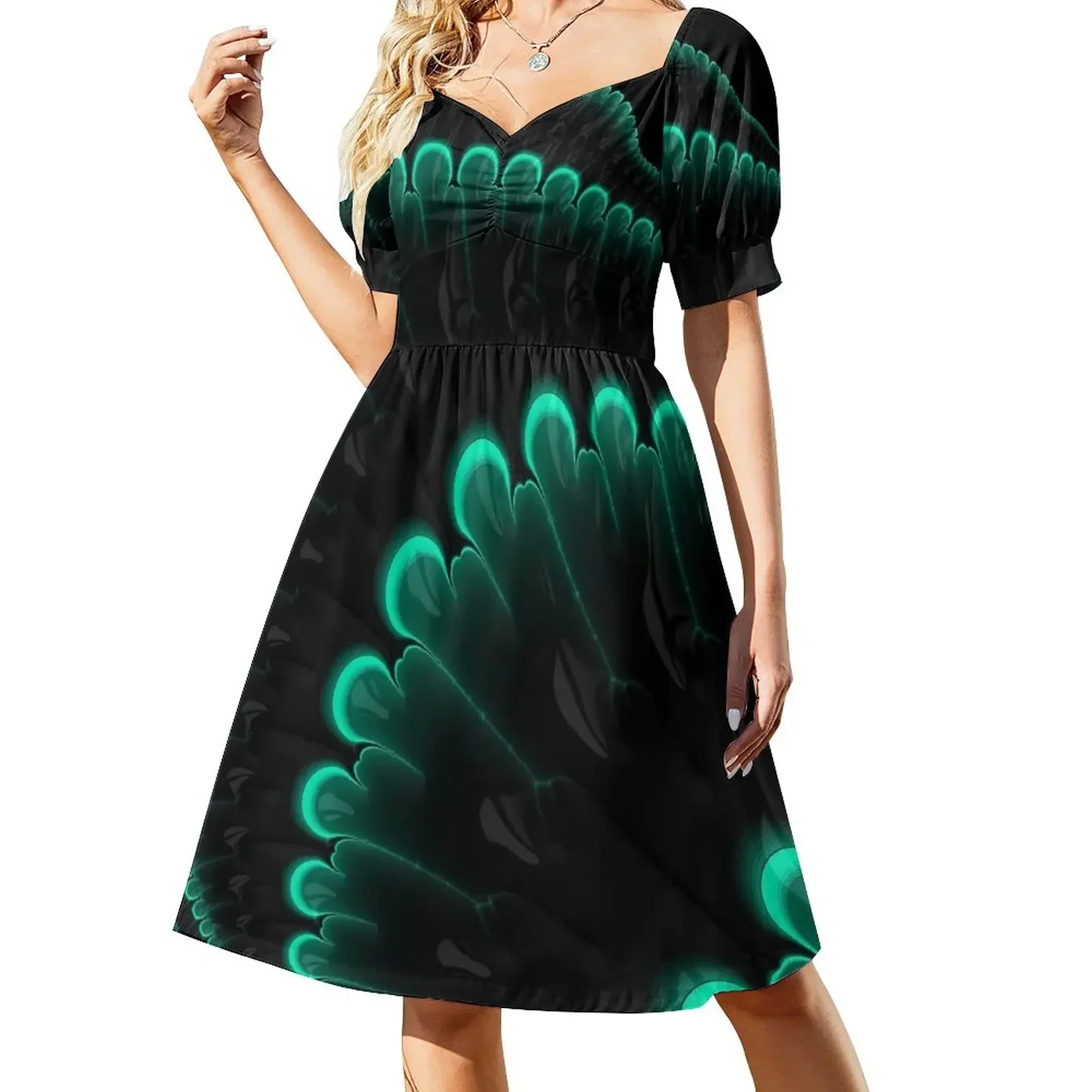 

Glow in the Dark Sleeveless Dress Long dress woman Cocktail of dresses sexy dress dresses with long sleeves