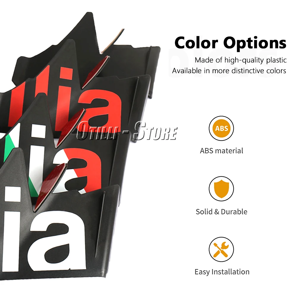 New Motorcycle 4 colors Winglet Aerodynamic Wing Kit Spoiler Accessories For Aprilia RS457 RS 457 rs457