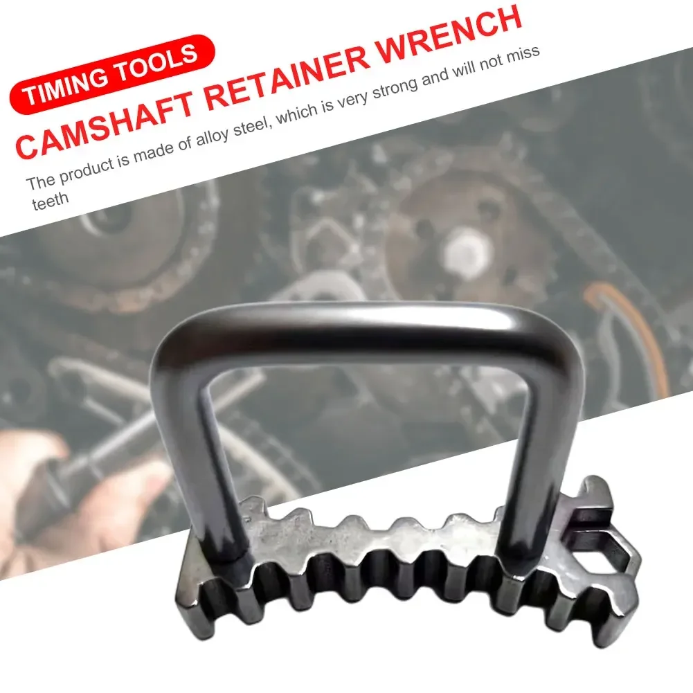 

for VW Skoda 1.4T/1.4/1.5/1.6EA211 Camshaft Locking Tool Universal Camshaft Retainer Wrench Durable Vehicle Belt Runner Repair