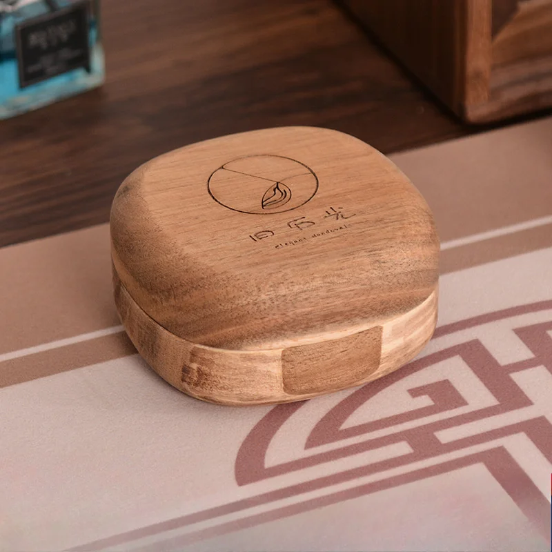 

Wooden Jewelry Storage Box, Desktop Earrings Bracelet Packaging Box Solid Wood Portable Jewelry Box Packaging Box Ring Box