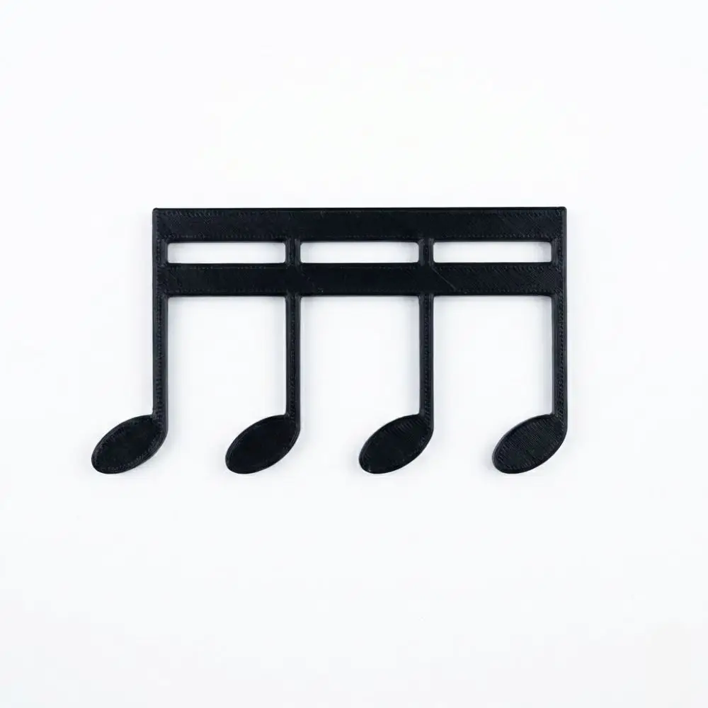 3D Printing Music Note Clamp Portable Stationery Sheet Music Holder Universal Creative Music Book Clip School Office