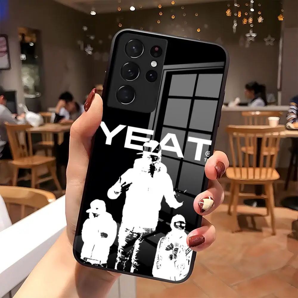 Yeat مغني الراب AfterLyfe حافظة لهاتف سامسونج A56 A36 A26 A16 A15 A25 A35 A55 A14 A34 A24 A54 حافظة زجاجية