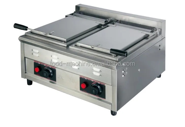 Mesin Penggorengan Listrik Kecil Berbahan Stainless Steel untuk Samosa, Spring Roll, Gyoza, dan Pangsit