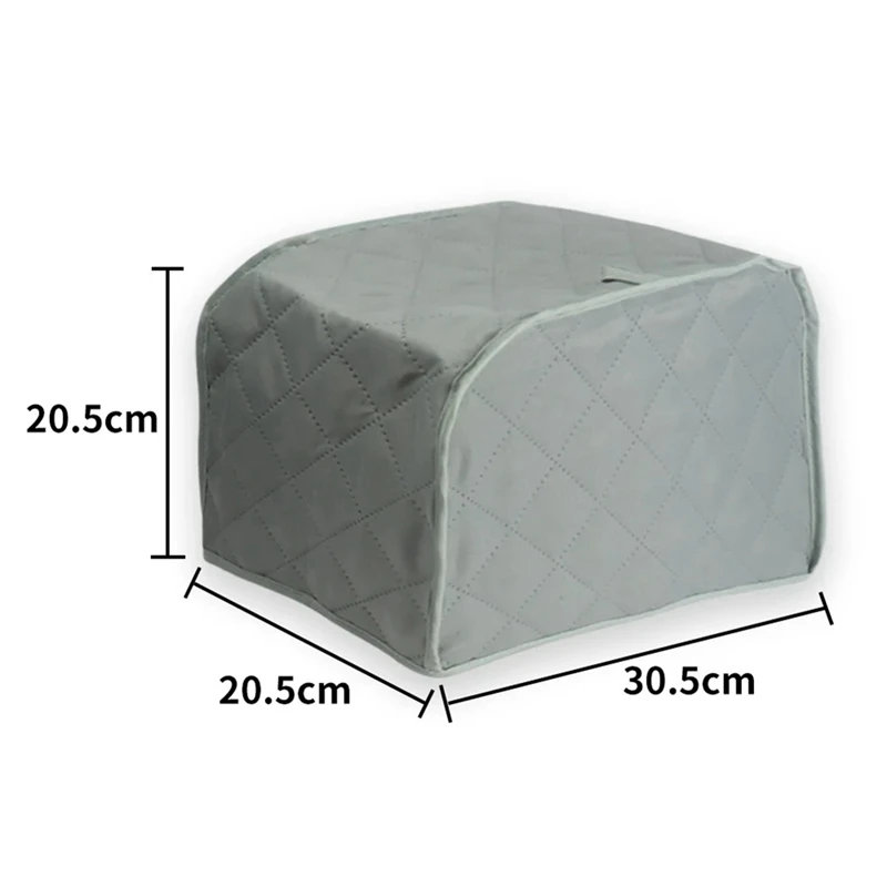 Household Toaster Cover Durabilitily Protection Kitchen Cleaning Tool Dust Cover Toaster Cover Suitable For Kitchen
