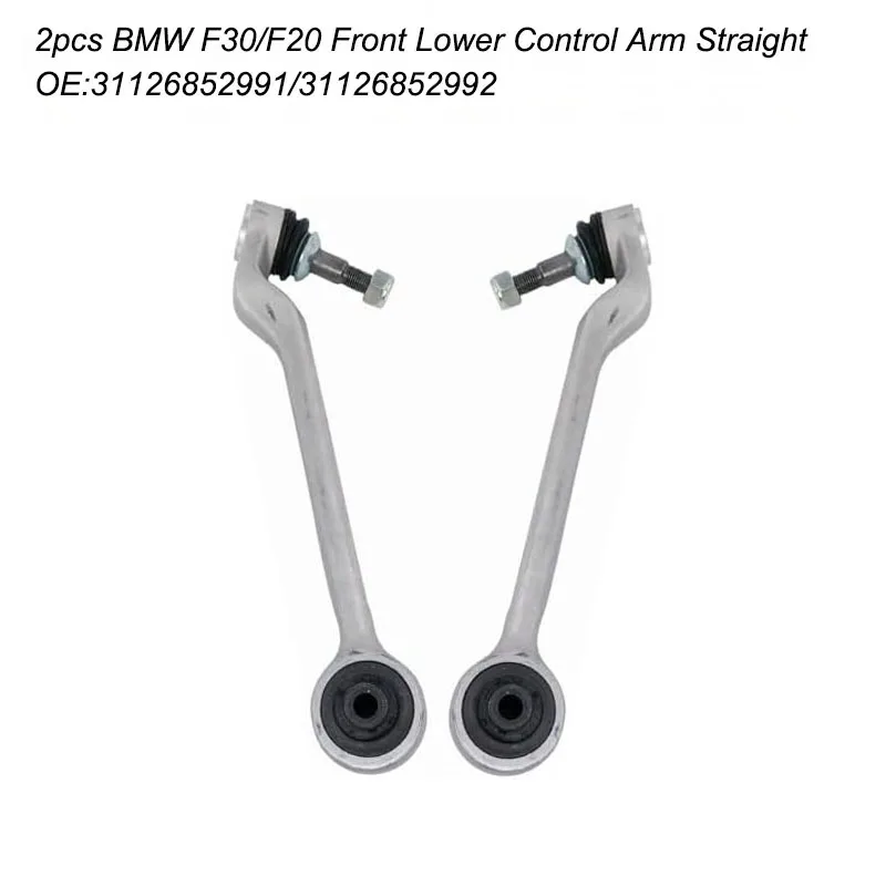 2PCS Front Lower Control Arm Straight For BMW 1 / 2 / 3 / 4 Series F30 F31 F32 F33 F34 F35 F36 F20 F21 F22 F80 F82 F83 F87