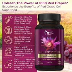 12 hours of continuous release of resveratrol supplements for heart health, blood flow,and ketogenic friendliness.30 day supply.