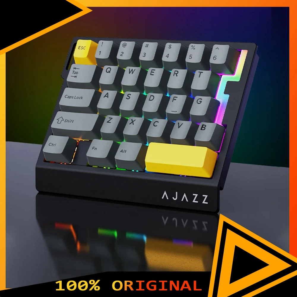 

Ajazz Ak029 Magnetic Switch Keyboard Wired Keyboard 29keys Single Hand Esports Keyboard Gamer Keyboards Low Latency For Fps