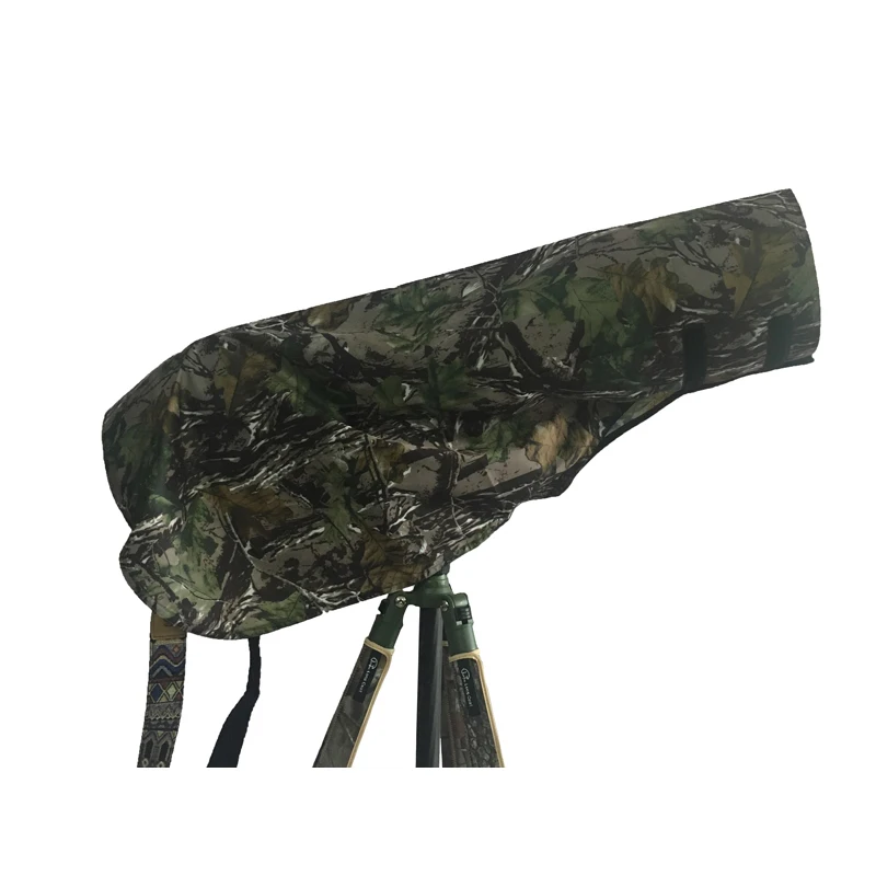 Juntuo Camera Telephoto Lens Rain Cover Raincoat Camouflage Shield for 300/400/500/600/800mm DSLR Mirrorless Lenses