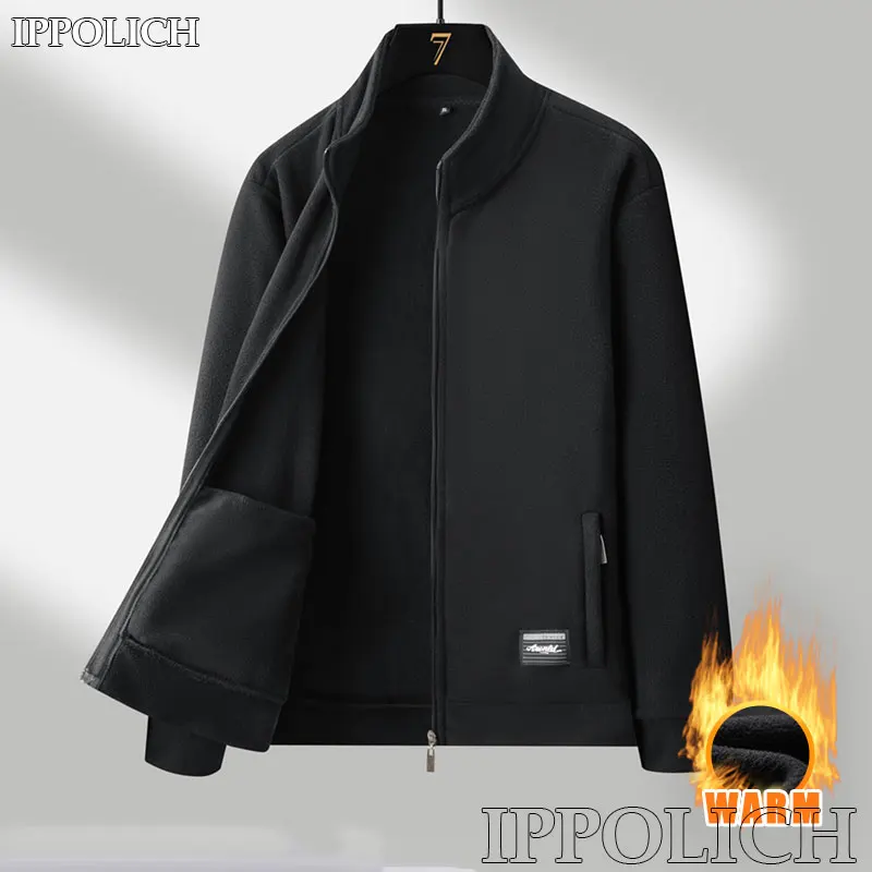 

Autumn Warm Jackets Running Sport Breathable Men Coat Fleece Male Jacket Fitness Winter Coats Hiking Trekking Jackets for Man