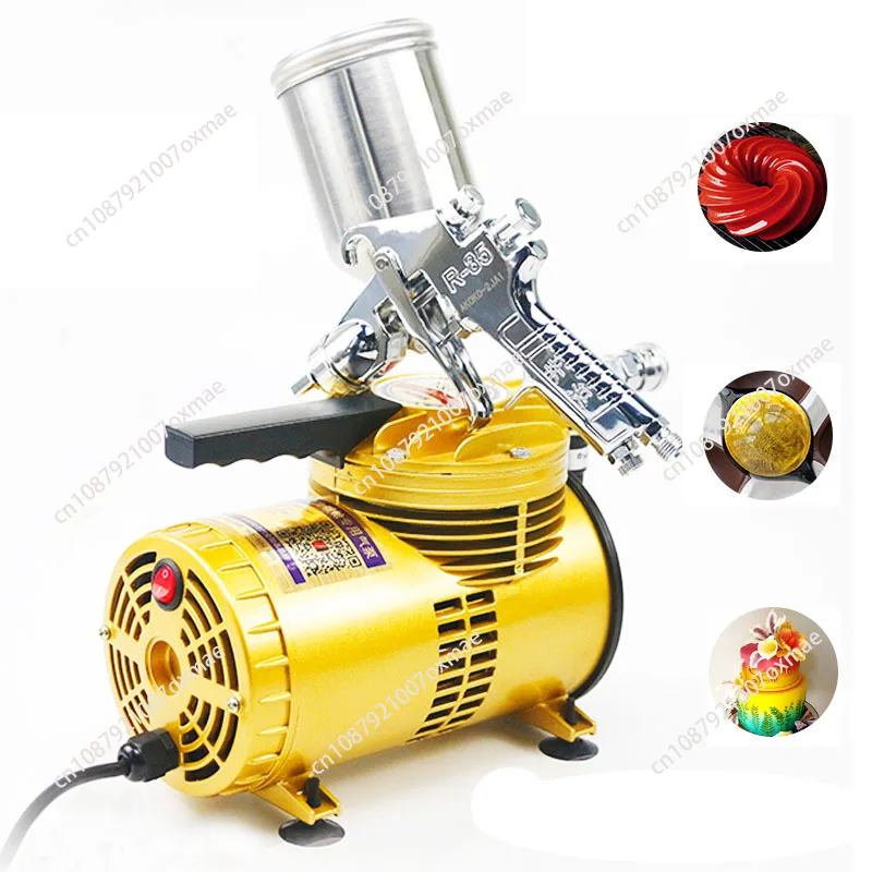 Chocolate spray gun mousse sandblast machine Cake coloring baking tool