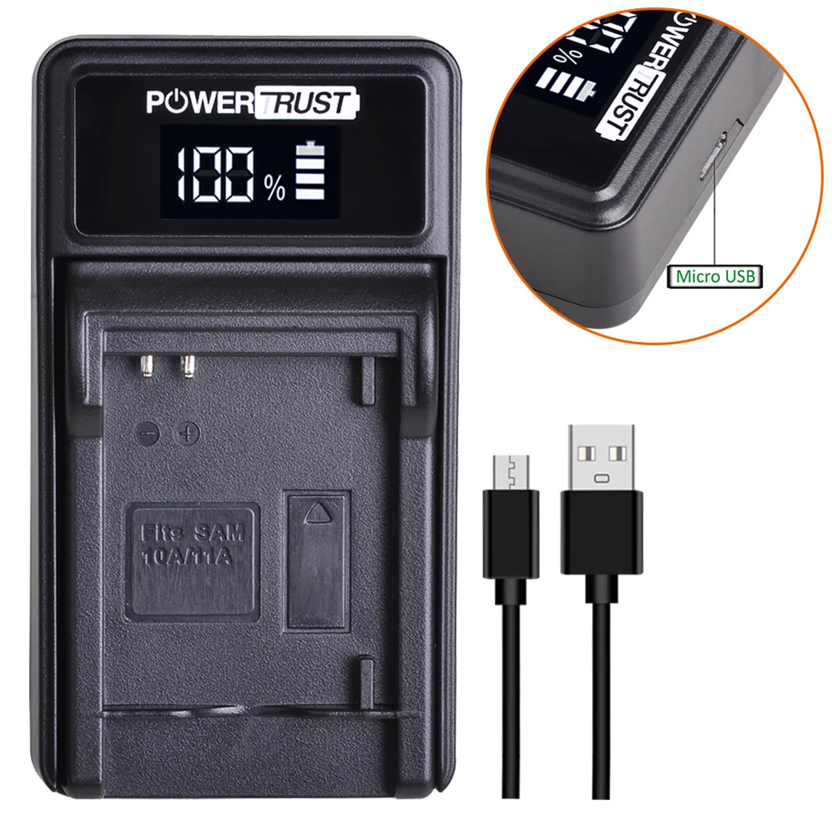 SLB-10A SLB10A SLB 10A Battery + LED USB Charger for Samsung EX2F HZ15W SL202 SL420 SL620 SL820 WB150F WB250F WB350F WB750 WB800