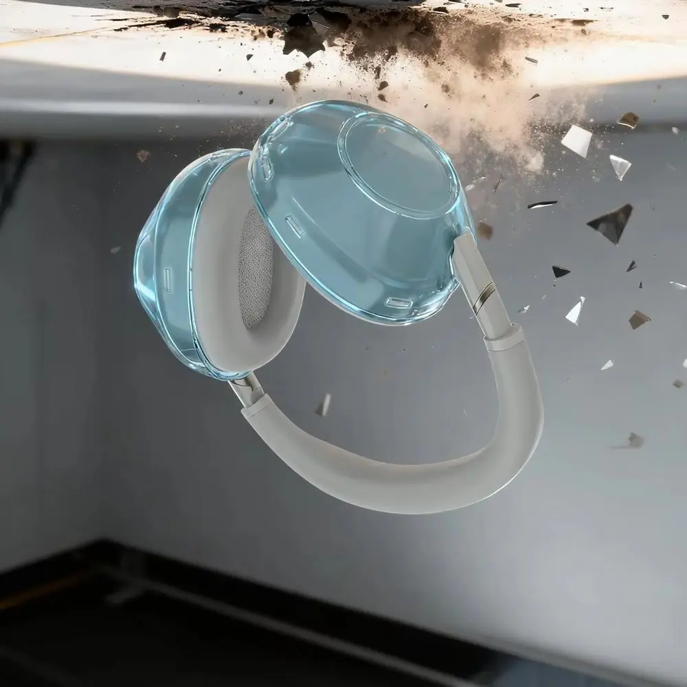 

Transparent Hard Case TPU Protective Cover for Sony WH-1000XM6 Headphones