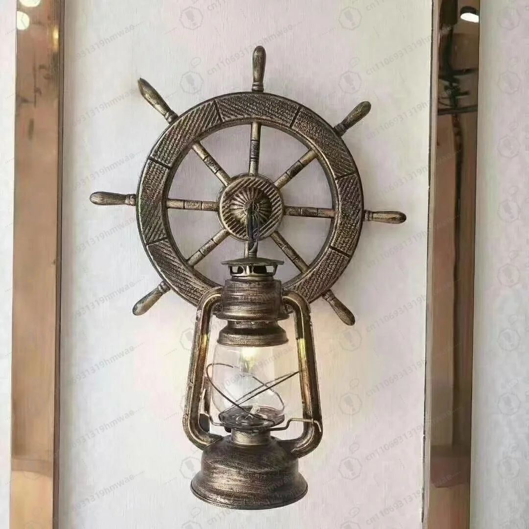 

Outdoor Wall Lamp Luxury Luminous Glass Custom Lamp Brass Wall Hanging