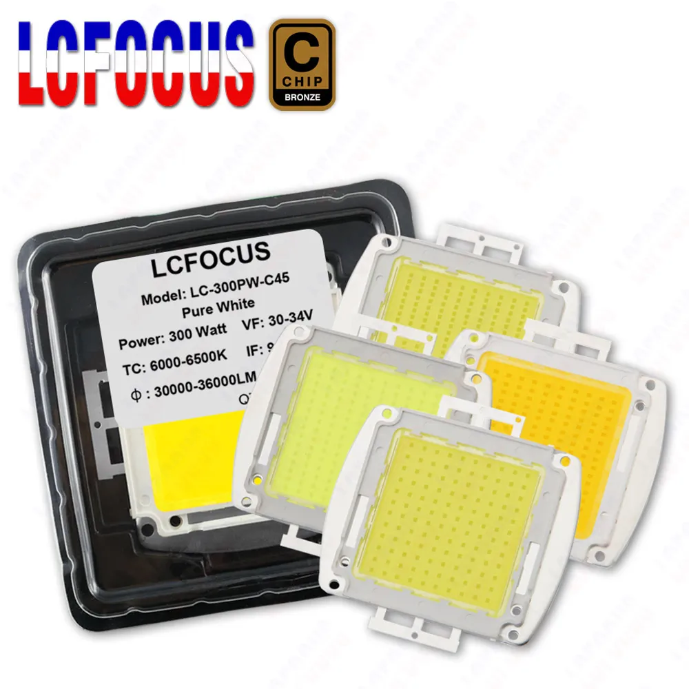 150W 200W 300W 400W 500W Super Bright LED Chip Warm Natural Cool White COB For Outdoor Floodlight Spotlight Light Beads