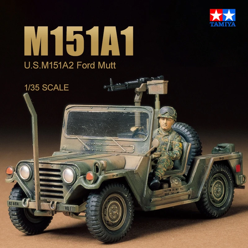 

TAMIYA Сборная модель комплект 35123 США M151A2 Ford Mutt 1/35