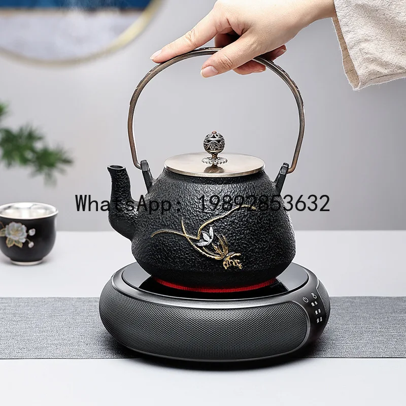 LZ Fuye steam tea brewer glass household, tea steamer small automatic health teapot