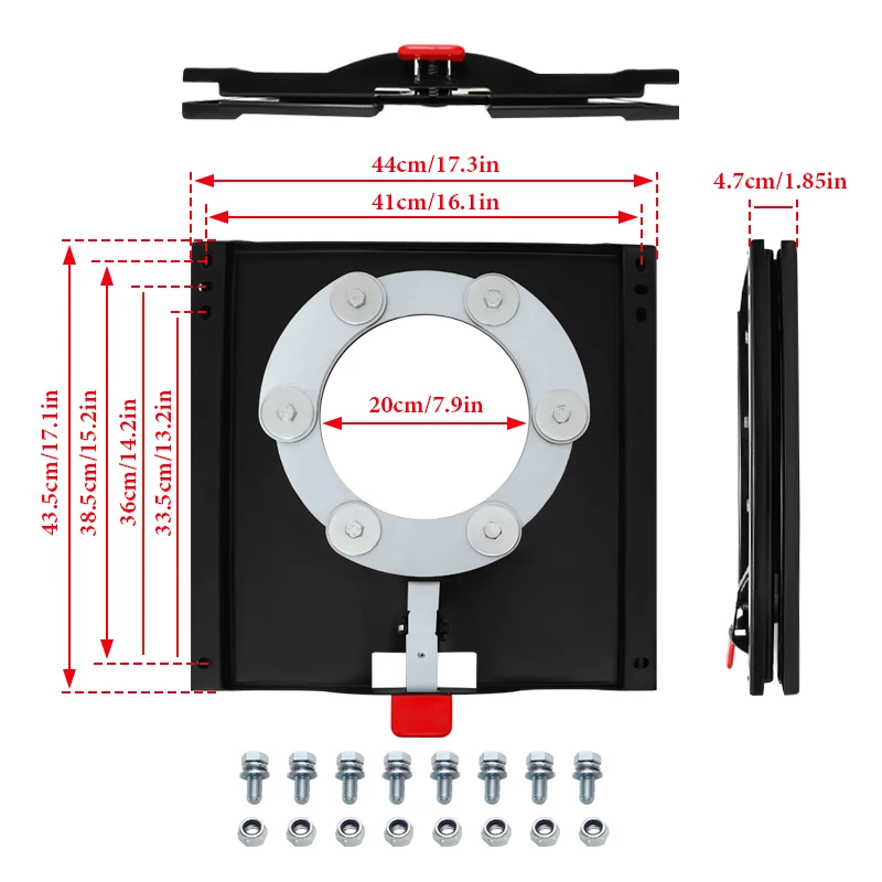 Sedile girevole per auto manuale, girevole a 360 gradi, per Fiat Ducato 2007 Sedile nascosto orizzontale girevole manuale, camper conducente o passeggero