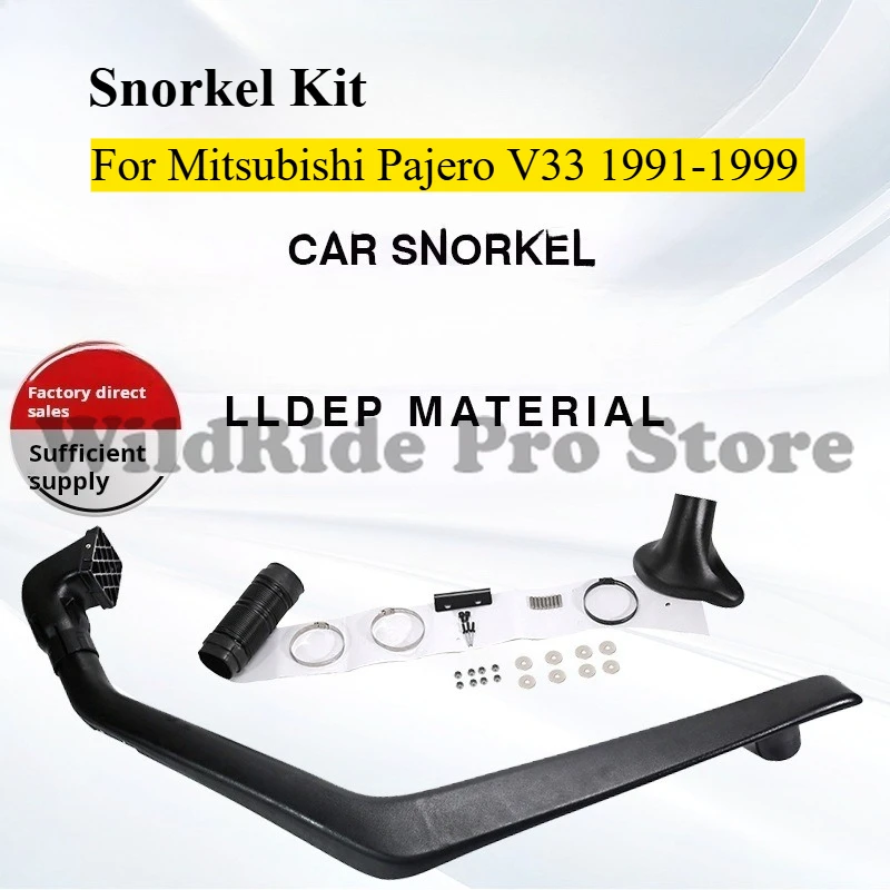 

For Mitsubishi Pajero V33 1991-1999 Snorkel Kit Waterproof Air Intake Off-Road 4x4 Wading
