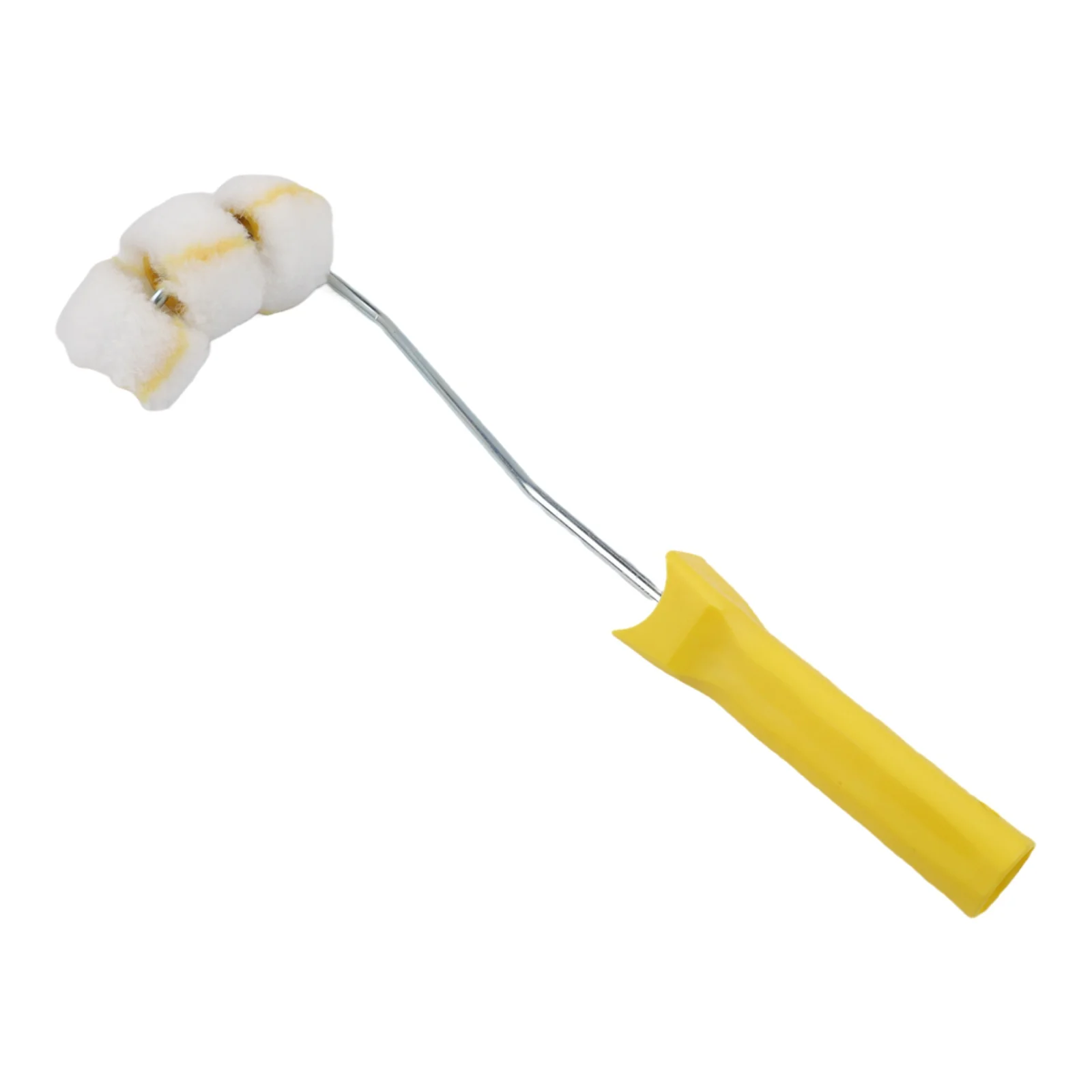 1 PC Curved Pipe Brush With Roller Professional Pipe Paint Roller Kit For 1 1/4