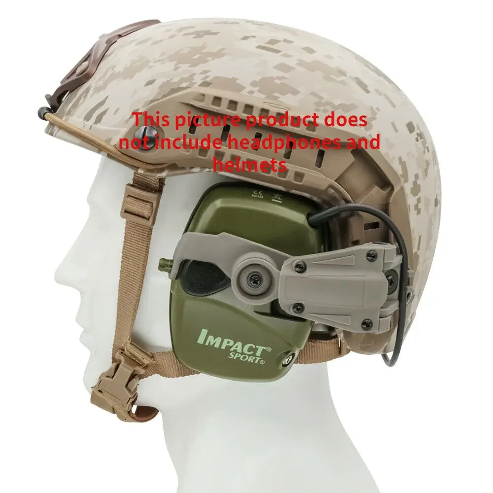 Dulhelmet-Rail de coque avec adaptateur Wendy, protection auditive, casque de tir, Howard Honeywell Wright Impact dehors