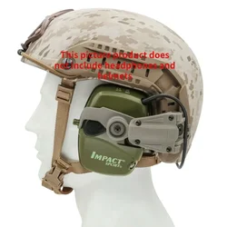 Tactical Helmet ARC Rail/Wendy Adapter for Howard Wright Honeywell Impact Sport for Tactical Hearing Protection Shooting Headset