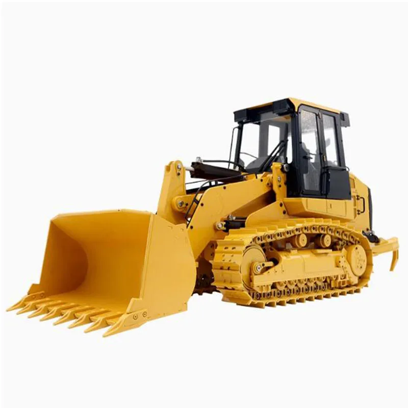 1/14 JDM-188 Crawler Loader Hydraulic Forklift 963D Bulldozer Model Full Metal Forklift Remote Control Model Toy High-end Birthd