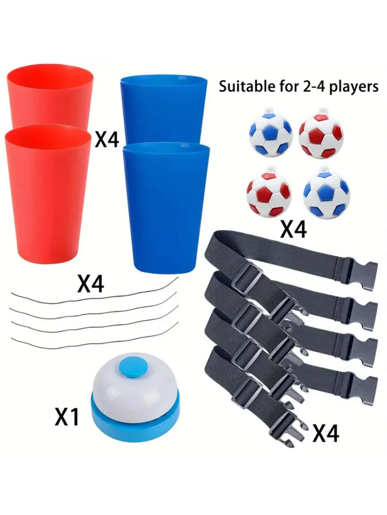 Kit di giochi per altalena da esterno da 2 set/4 set per adulti e adolescenti - Giochi di lancio e lancio di anelli per Halloween, Natale, compleanni, grazie