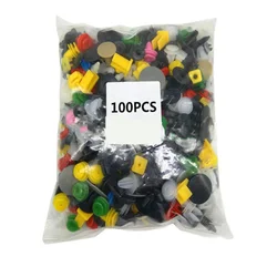 100pcs Mixed Clips For Mercedes Benz W211 W203 W204 W210 W124 AMG W202 CLA W212 W220 W205 W201 A Class GLA W176 CLK W209 W204