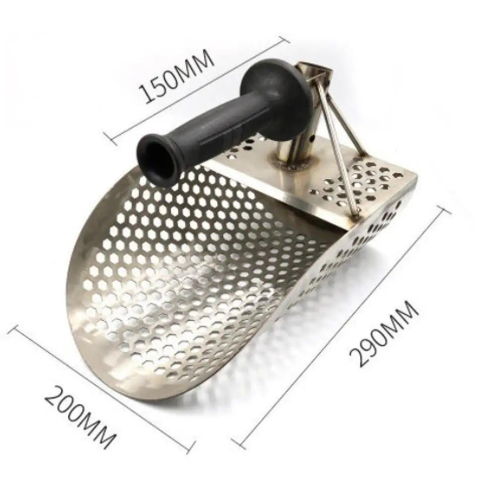 Heavy Duty Sand Sifting Scoop For Metal Detecting Beach Treasure Hunting Shovel Outdoor Gold Prospecting Accessory Tool