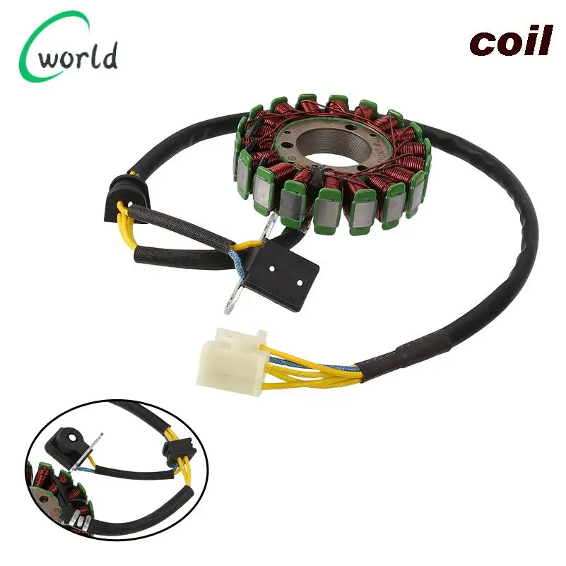 

Высокопроизводительная 18-полюсная катушка статора для запасных частей мотоцикла двигателя 250 куб.см