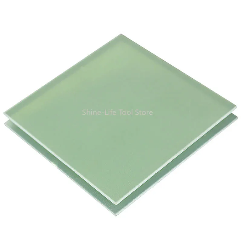 Light-green FR-4 Glass Fibre Board Epoxy Resin Plate Thickness 1/1.5/2/2.5/3/4/5/6/8mm Fiberglass Insulating Sheet