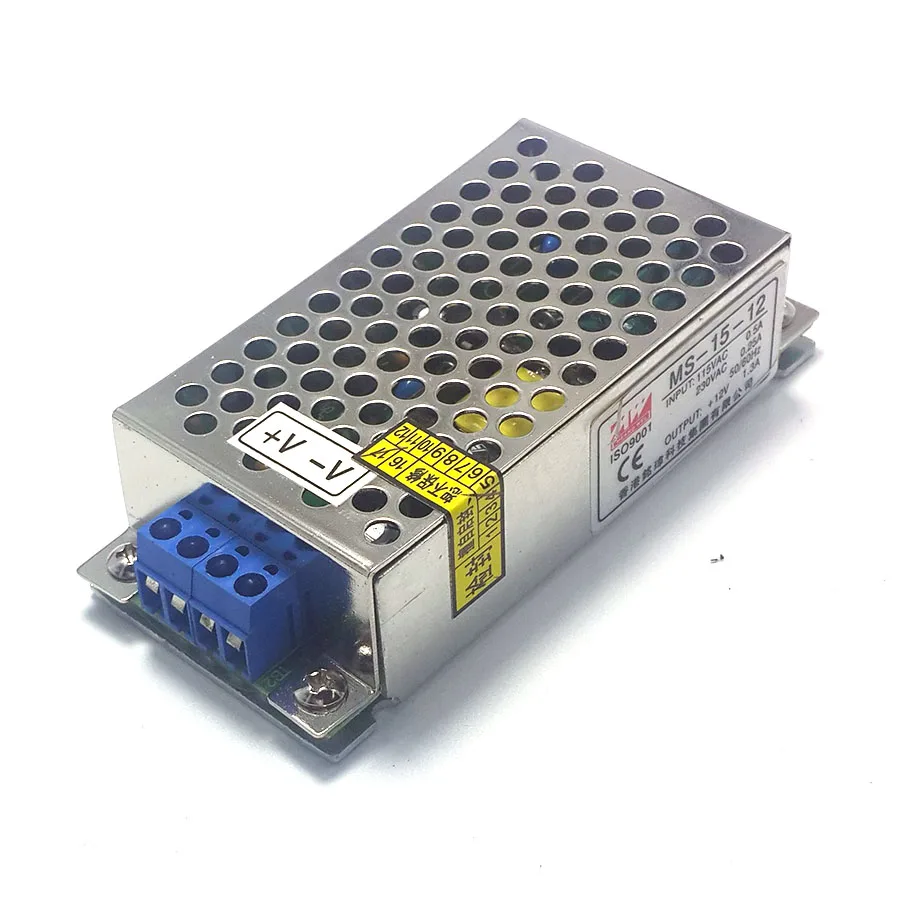 Small Size Switching Power Supply 15W12V Input 110-240V AC To DC Voltage Transformer
