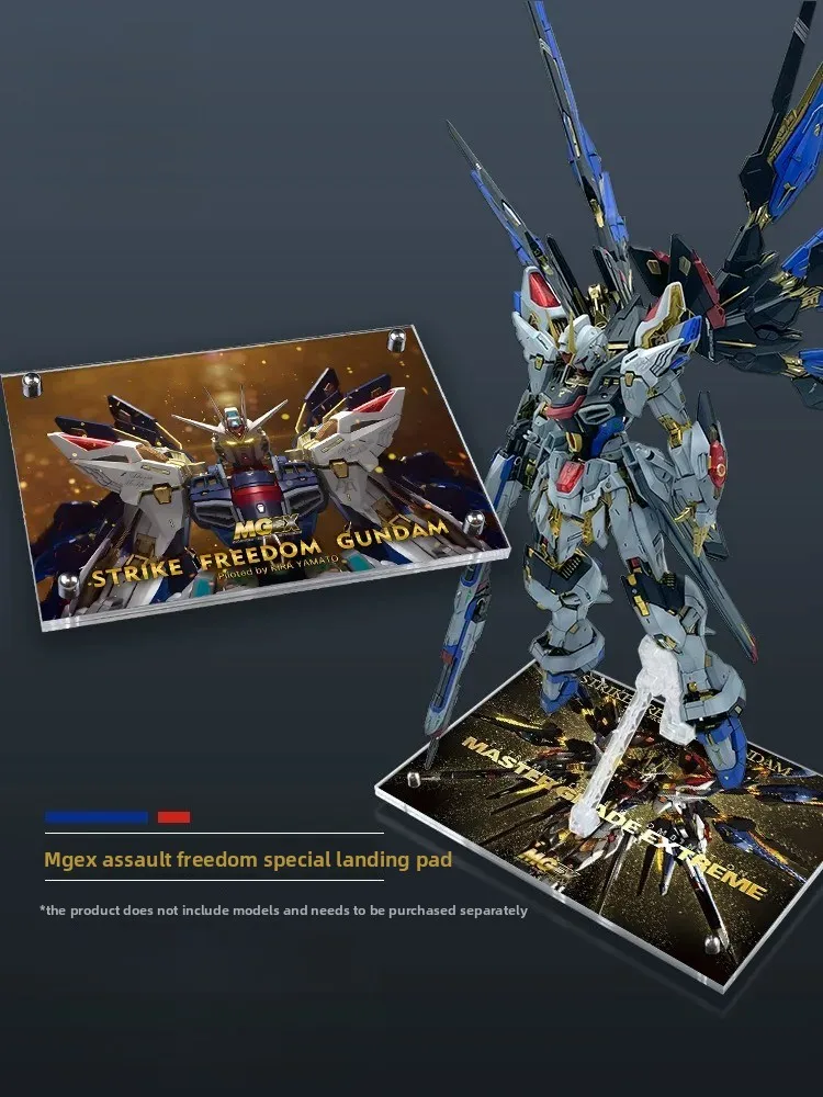 Suitable for MGEX Strike Freedom Justice Infinite Justice Gundam Acrylic Stand Model Display Stand HG/RG/MG