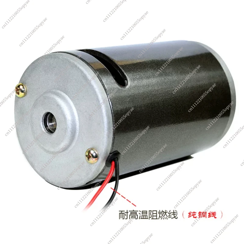 220V 300W 350W 680W DC Carbon Brush Motor Forward Reverse Dual Bearing Sanding Belt Motor with Cooling Fan for Lathe