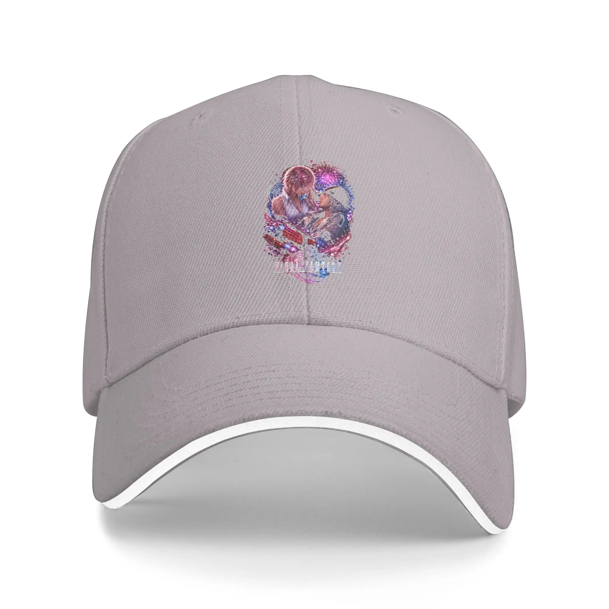 Hot Sale Final Fantasy XIII Snow Villiers and Serah Farron Baseball Cap  Trendy Gift Women's Caps  Flea Market Women's Caps
