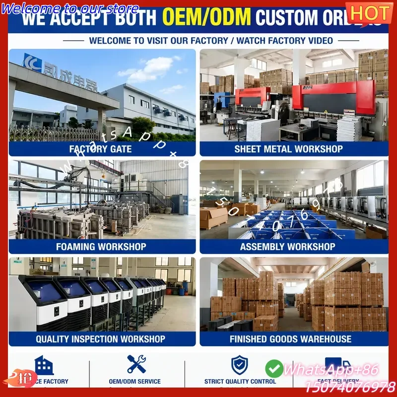 2026 Automatic Ice Cube Making Machine Block Commercial Ice Maker Machine for Business High Productivity Featuring Compressor