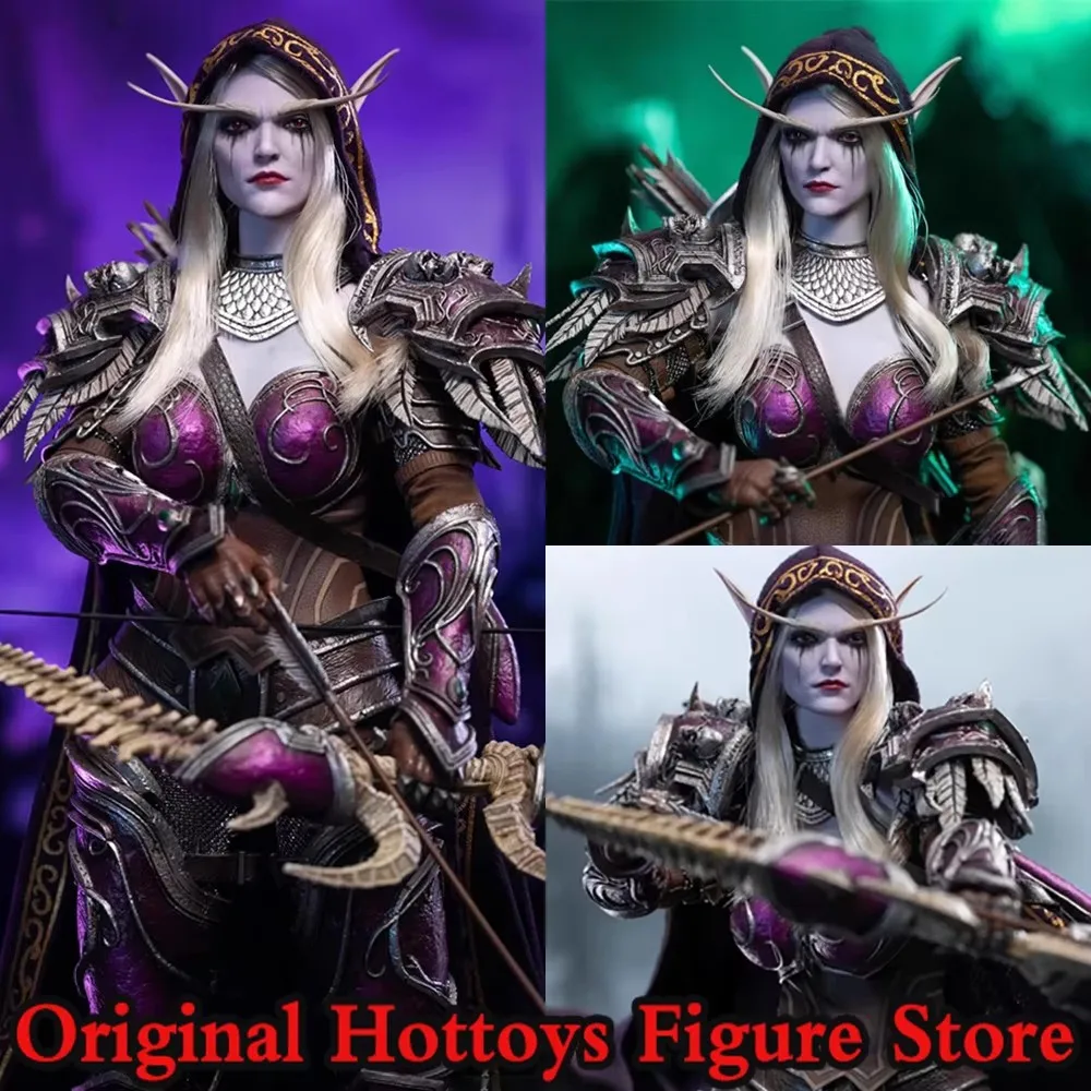 

SHARK TOYS SK-006 Масштаб 1/6 Женский солдат Сильванас Windrunner WOW The King Of Banshees Полный набор 12 дюймов Фигурка Куклы