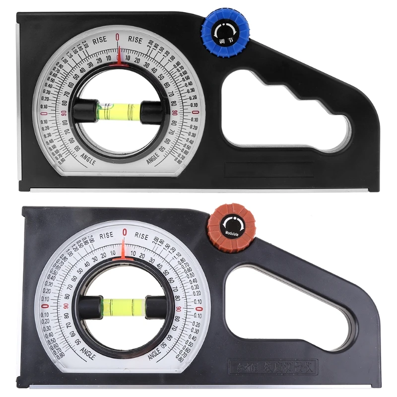 Multi-Function Slope Measuring Declinometer Ruler Protractor Tilting Instrument Inclinometer Slope Meter